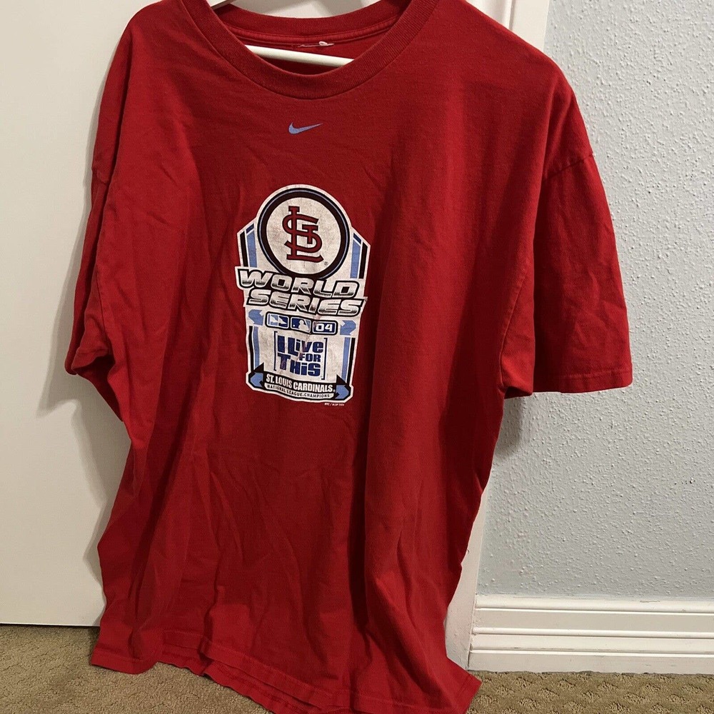 Nike St. Louis World Series 2004 short sleeve L